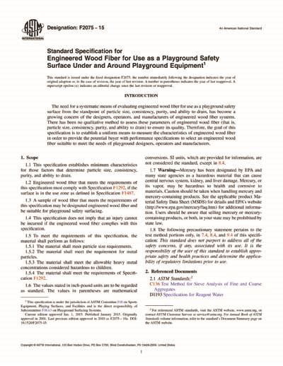 Understanding ASTM F1292 and F2075 for Playground Surfaces